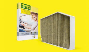 NEW MANN-FILTER CABIN AIR FILTER FEATURING NANOFIBERS