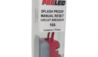 IP64 SHORT STOP MANUAL RESET CIRCUIT BREAKER KIT